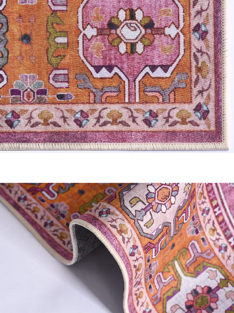 Retro European Style Coffee Table Rug