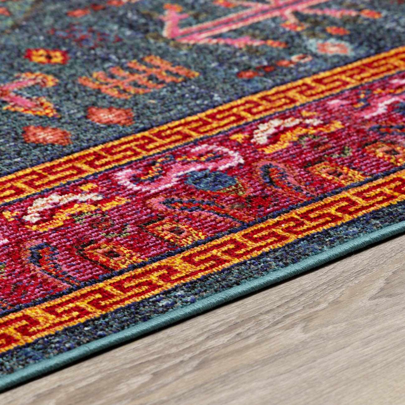 Cleveland Colorful Traditional Area Rug
