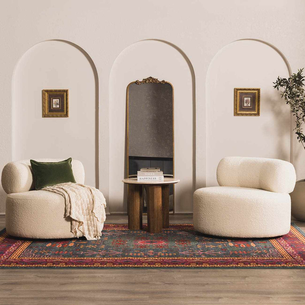 Cleveland Colorful Traditional Area Rug