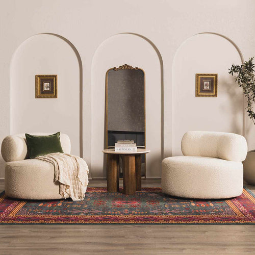 Cleveland Colorful Traditional Area Rug