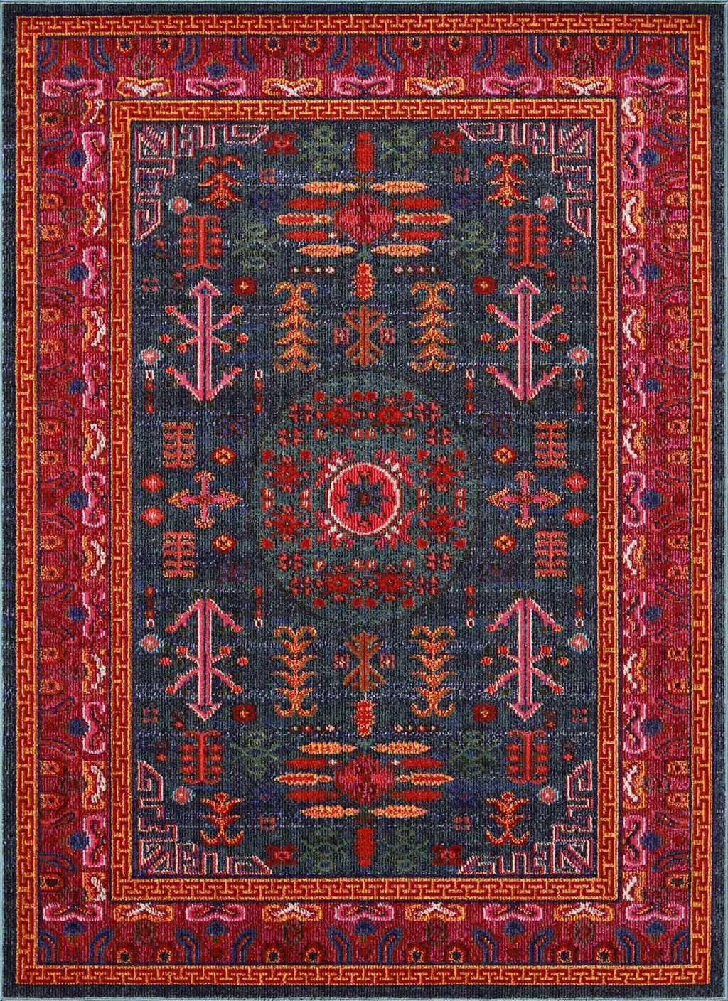 Cleveland Colorful Traditional Area Rug