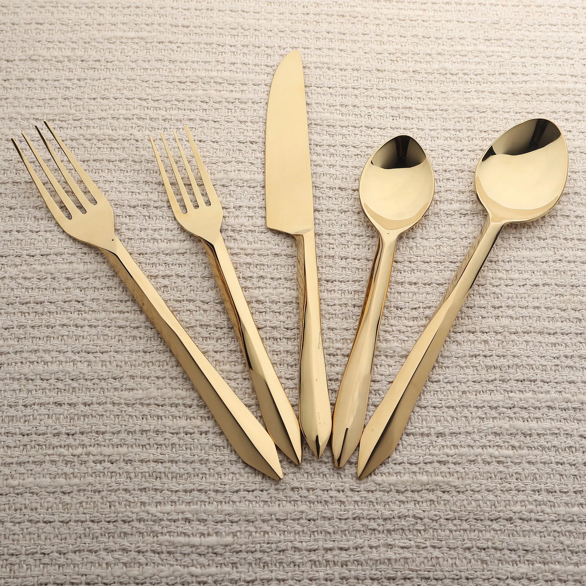 Estique PVD 5 Pcs. Flatware Set