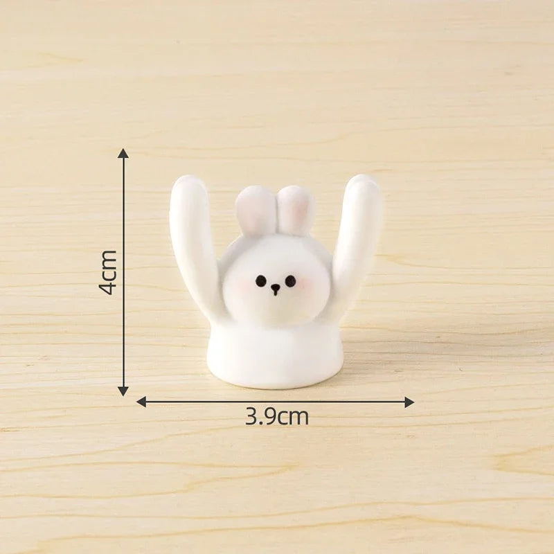 Cartoon Animal Desk Ornament & Message Holder Clip