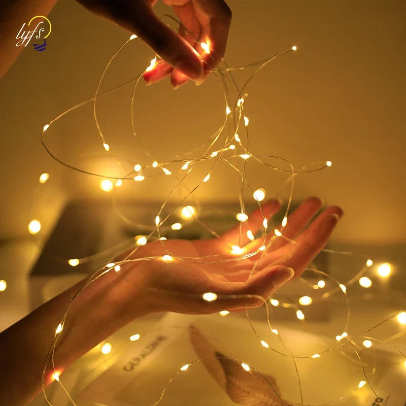 Fairy Lights String — Button Battery