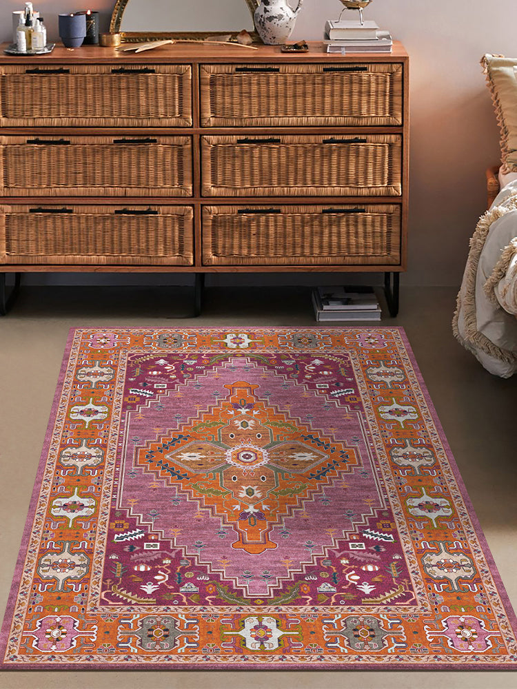 Retro European Style Coffee Table Rug