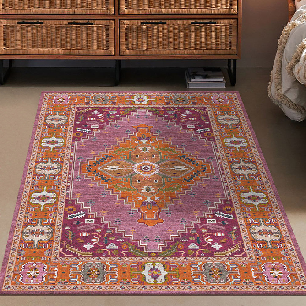 Retro European Style Coffee Table Rug